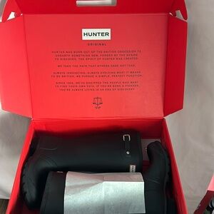 Brand new with box children's Hunter boots original knee-high model